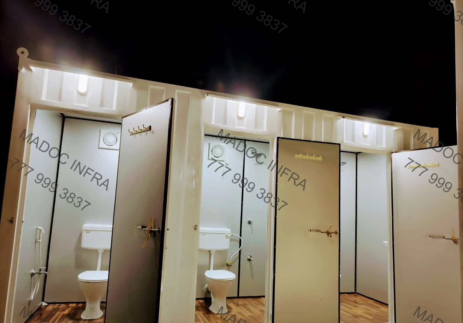 Portable Toilet Cabins by Madoc Infra
